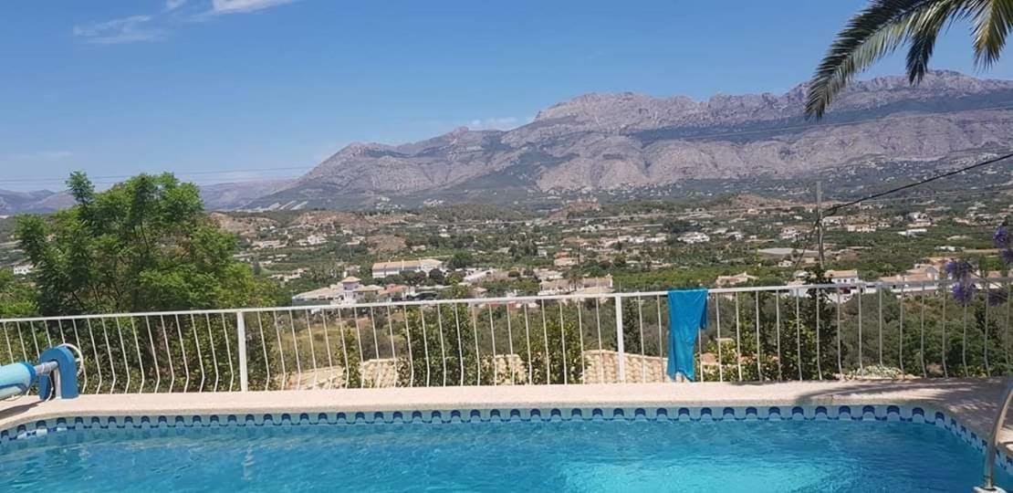 Haus Mit Pool Und Meerblick Altea Ngoại thất bức ảnh